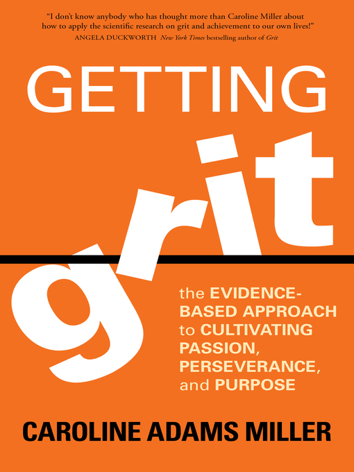 Cover image for Getting Grit